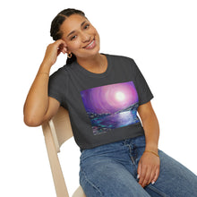 Load image into Gallery viewer, T-Shirt made from very soft materials, no side seams. Feels like bliss to wear! Many designs by Kerry Sandhu Art