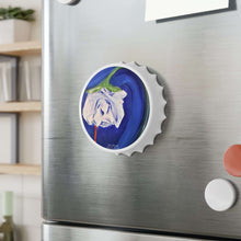 Load image into Gallery viewer, Plastic exterior w/ metallic bottom, magnetic back, 2 different opening mechanisms, matte finish. Art by Kerry Sandhu Art