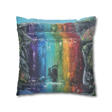 Load image into Gallery viewer, Indoor cushion covers, 100% Polyester cover, double sided print, concealed zip. Original artwork designs by Kerry Sandhu Art