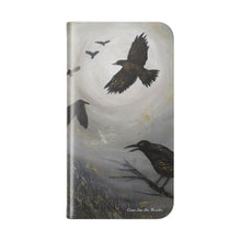 Load image into Gallery viewer, Come Join the Murder - PHONE CASE WALLET - by Kerry Sandhu Art