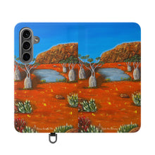 Load image into Gallery viewer, Beds Are Burning - PHONE CASE WALLET - by Kerry Sandhu Art