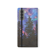 Load image into Gallery viewer, Northern Lights - PHONE CASE WALLET - by Kerry Sandhu Art