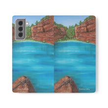 Load image into Gallery viewer, Kimberley Calling - PHONE CASE WALLET - by Kerry Sandhu Art