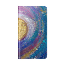 Load image into Gallery viewer, Flower of Gratitude - PHONE CASE WALLET - by Kerry Sandhu Art