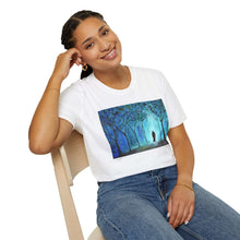 Load image into Gallery viewer, T-Shirt made from very soft materials, no side seams. Feels like bliss to wear! Many designs by Kerry Sandhu Art