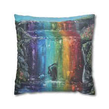 Load image into Gallery viewer, Indoor cushion covers, 100% Polyester cover, double sided print, concealed zip. Original artwork designs by Kerry Sandhu Art