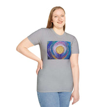 Load image into Gallery viewer, T-Shirt made from very soft materials, no side seams. Feels like bliss to wear! Many designs by Kerry Sandhu Art