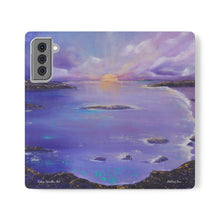 Load image into Gallery viewer, Setting Sun - PHONE CASE WALLET for Samsung & iPhones - by Kerry Sandhu Art
