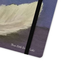 Load image into Gallery viewer, Three Little Birds (Faith) - PHONE CASE WALLET - by Kerry Sandhu Art