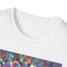 Load image into Gallery viewer, T-Shirt made from very soft materials, no side seams. Feels like bliss to wear! Many designs by Kerry Sandhu Art