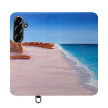Load image into Gallery viewer, Pure Shores - PHONE CASE WALLET for Samsung & iPhones - by Kerry Sandhu Art
