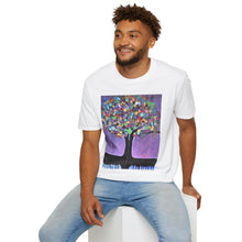 Load image into Gallery viewer, T-Shirt made from very soft materials, no side seams. Feels like bliss to wear! Many designs by Kerry Sandhu Art