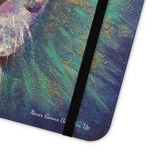 Load image into Gallery viewer, Never Gonna Give You Up - PHONE CASE WALLET - by Kerry Sandhu Art