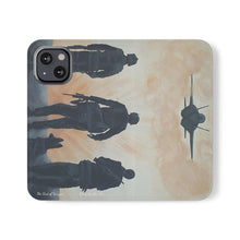 Load image into Gallery viewer, The Dust of Uruzgan (with Jet) - PHONE CASE WALLET - by Kerry Sandhu Art