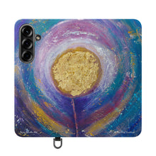Load image into Gallery viewer, Flower of Gratitude - PHONE CASE WALLET - by Kerry Sandhu Art