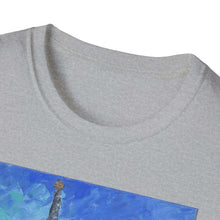 Load image into Gallery viewer, T-Shirt made from very soft materials, no side seams. Feels like bliss to wear! Many designs by Kerry Sandhu Art