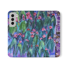 Load image into Gallery viewer, Rustic Flowering Gum - PHONE CASE WALLET - by Kerry Sandhu Art