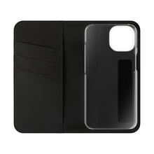Load image into Gallery viewer, Phone case wallet with an Australian and New Zealand soldier back to back with light-horsemen in the background and poppies in the foreground