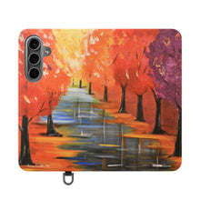 Load image into Gallery viewer, Autumn Leaves - PHONE CASE WALLET for Samsung & iPhones - by Kerry Sandhu Art