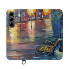 Load image into Gallery viewer, Park Bench - PHONE CASE WALLET for Samsung & iPhones - by Kerry Sandhu Art