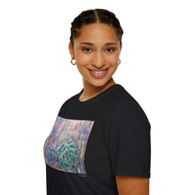 Load image into Gallery viewer, T-Shirt made from very soft materials, no side seams. Feels like bliss to wear! Many designs by Kerry Sandhu Art