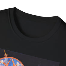 Load image into Gallery viewer, T-Shirt made from very soft materials, no side seams. Feels like bliss to wear! Many designs by Kerry Sandhu Art