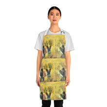 Load image into Gallery viewer, Apron - lightweight, silky finish 100% polyester, two front pockets. Many original artwork designs by Kerry Sandhu Art