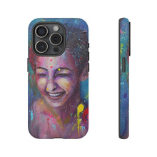 Load image into Gallery viewer, Raining Glitter - TOUGH PHONE CASES for Samsung & iPhones - by Kerry Sandhu Art