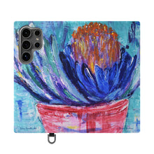 Load image into Gallery viewer, Rustic Banksia - PHONE CASE WALLET for Samsung & iPhones - by Kerry Sandhu Art