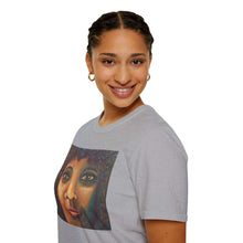 Load image into Gallery viewer, T-Shirt made from very soft materials, no side seams. Feels like bliss to wear! Many designs by Kerry Sandhu Art