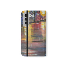 Load image into Gallery viewer, Park Bench - PHONE CASE WALLET for Samsung & iPhones - by Kerry Sandhu Art