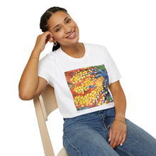 Load image into Gallery viewer, T-Shirt made from very soft materials, no side seams. Feels like bliss to wear! Many designs by Kerry Sandhu Art