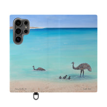 Load image into Gallery viewer, Surfin' Bird - PHONE CASE WALLET for Samsung & iPhones - by Kerry Sandhu Art
