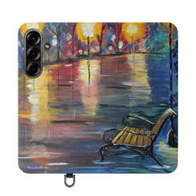 Load image into Gallery viewer, Park Bench - PHONE CASE WALLET for Samsung & iPhones - by Kerry Sandhu Art