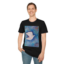 Load image into Gallery viewer, T-Shirt made from very soft materials, no side seams. Feels like bliss to wear! Many designs by Kerry Sandhu Art