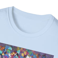 Load image into Gallery viewer, T-Shirt made from very soft materials, no side seams. Feels like bliss to wear! Many designs by Kerry Sandhu Art