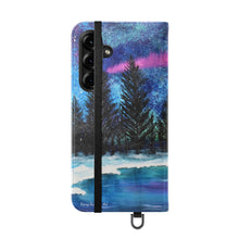 Load image into Gallery viewer, Aurora - PHONE CASE WALLET for Samsung & iPhones - by Kerry Sandhu Art