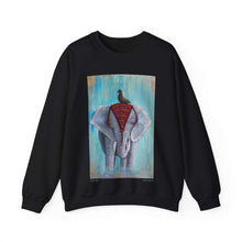 Load image into Gallery viewer, Sweatshirt 50/50 Cotton/Polyester, Medium-heavy fabric, Loose fit, true to size, Original art designs by Kerry Sandhu Art