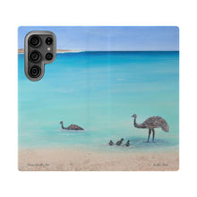 Load image into Gallery viewer, Surfin' Bird - PHONE CASE WALLET for Samsung & iPhones - by Kerry Sandhu Art