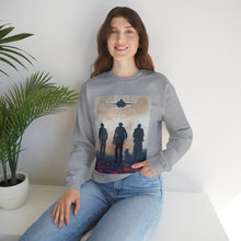 Load image into Gallery viewer, Sweatshirt 50/50 Cotton/Polyester, Medium-heavy fabric, Loose fit, true to size, Original art designs by Kerry Sandhu Art