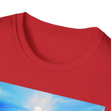 Load image into Gallery viewer, T-Shirt made from very soft materials, no side seams. Feels like bliss to wear! Many designs by Kerry Sandhu Art