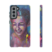 Load image into Gallery viewer, Raining Glitter - TOUGH PHONE CASES for Samsung & iPhones - by Kerry Sandhu Art