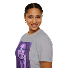 Load image into Gallery viewer, T-Shirt made from very soft materials, no side seams. Feels like bliss to wear! Many designs by Kerry Sandhu Art
