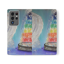 Load image into Gallery viewer, Angels Brought Me Here - PHONE CASE WALLET - by Kerry Sandhu Art