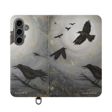 Load image into Gallery viewer, Come Join the Murder - PHONE CASE WALLET - by Kerry Sandhu Art