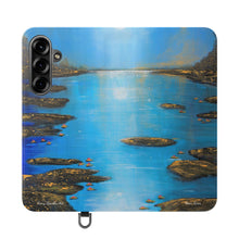 Load image into Gallery viewer, Moon River - PHONE CASE WALLET for Samsung & iPhones - by Kerry Sandhu Art