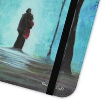 Load image into Gallery viewer, Forest of Light - PHONE CASE WALLET - by Kerry Sandhu Art