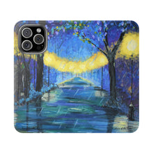 Load image into Gallery viewer, Colours of the Rain - PHONE CASE WALLET - by Kerry Sandhu Art