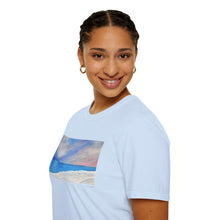 Load image into Gallery viewer, T-Shirt made from very soft materials, no side seams. Feels like bliss to wear! Many designs by Kerry Sandhu Art