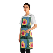 Load image into Gallery viewer, Apron - lightweight, silky finish 100% polyester, two front pockets. Many original artwork designs by Kerry Sandhu Art